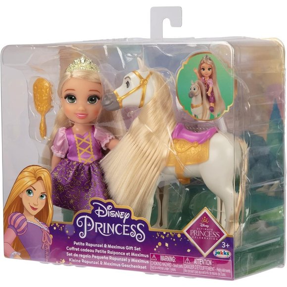 Disney Princess Rapunzel Doll & Maximus Petite Gift Set - Picture 8 of 9